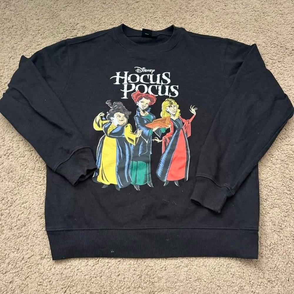 Hocus Pocus black crewneck sweatshirt‎ Size M